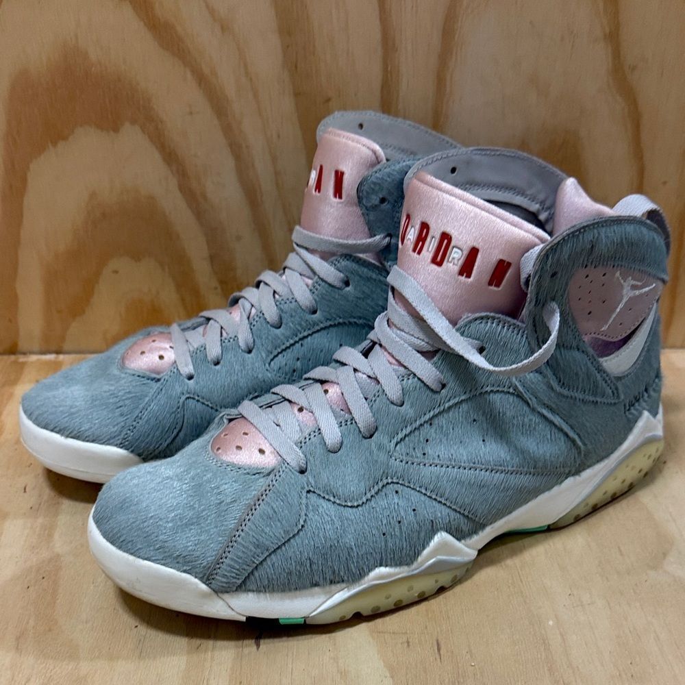 Mens Air Jordan 7 Retro SE Hare Shoes. CT8528 002 Neutral Gray Summit White 13